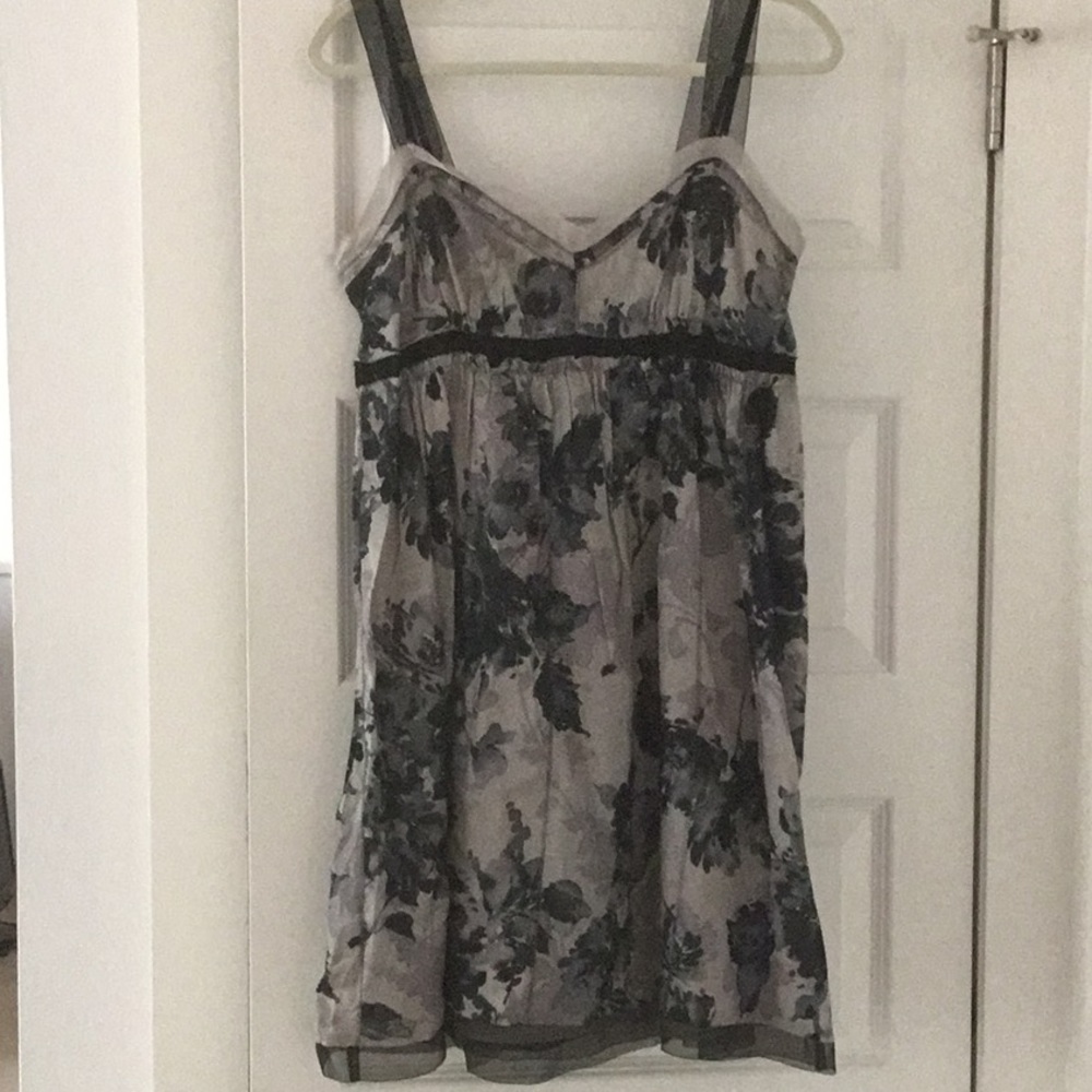 Ann Taylor dress with sheer straps